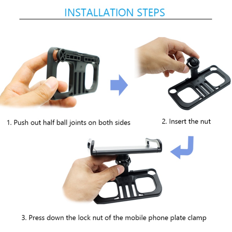 Uchwyt na tablet z regulowanym – Drone Tablet Mount recenzja i cena